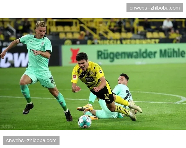 半场战报：多特蒙德控球率不足四成，却凭借两次反击2-0领先门兴